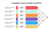 Free - Best Competitive Matrix Template PowerPoint Presentation